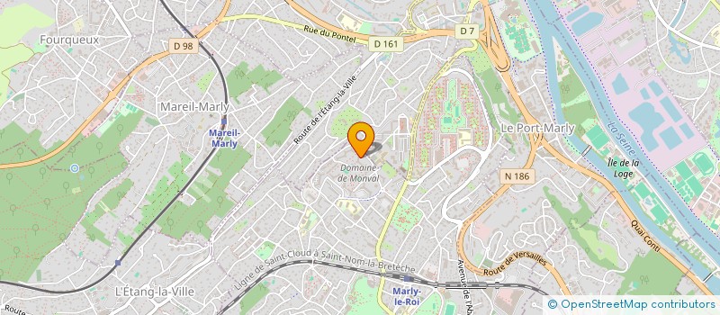 localisation de l'entreprise TBPOWER CONSULTING à MARLY-LE-ROI