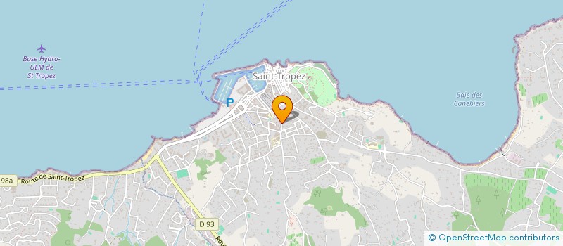 localisation de l'entreprise TBR à SAINT-TROPEZ