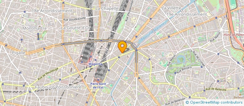 localisation de l'entreprise TBR  PARIS