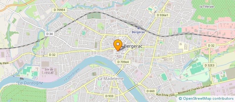 localisation de l'entreprise TBRB à BERGERAC
