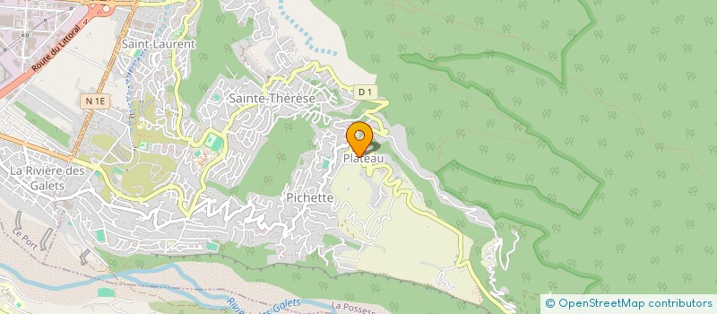 localisation de l'entreprise TBROI à LA POSSESSION