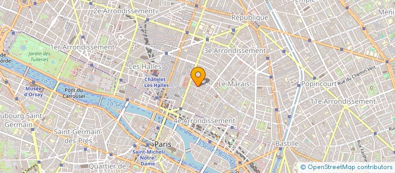 localisation de l'entreprise TBRP  PARIS