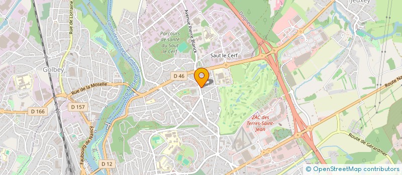 localisation de l'entreprise TBRS à EPINAL