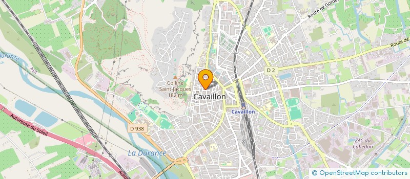 localisation de l'entreprise TBS  CAVAILLON