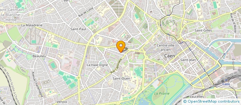 localisation de l'entreprise TBS CERTIFICATS à CAEN