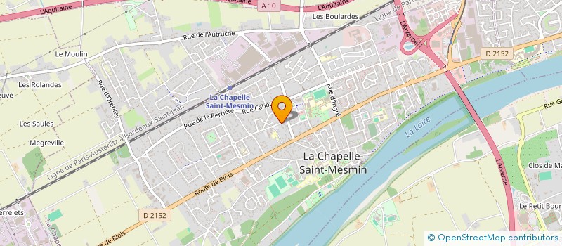 localisation de l'entreprise TBS'IMMO  LA CHAPELLE ST MESMIN