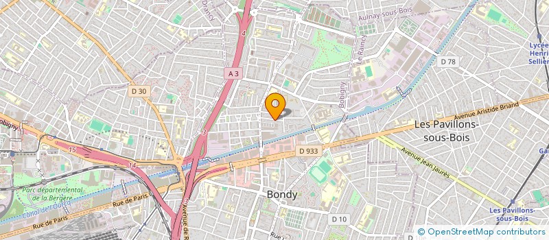 localisation de l'entreprise TBS LOCATION à BONDY