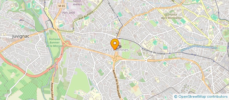 localisation de l'entreprise TBSE à MONTPELLIER