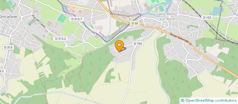 localisation de l'entreprise TBSTUFF à SAINT-REMY-SUR-AVRE