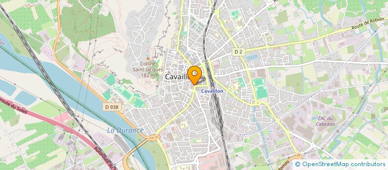 localisation de l'entreprise TBT AUTO  CAVAILLON