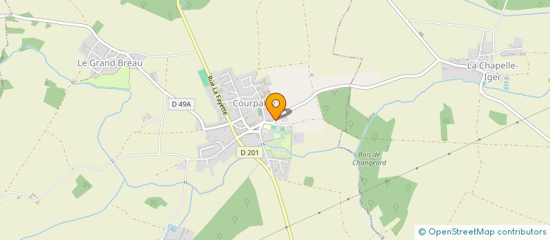 localisation de l'entreprise TBTC  COURPALAY