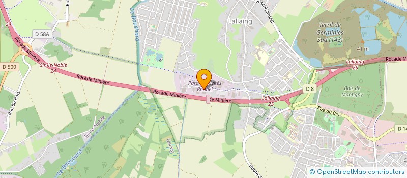 localisation de l'entreprise TBTE  DOUAI