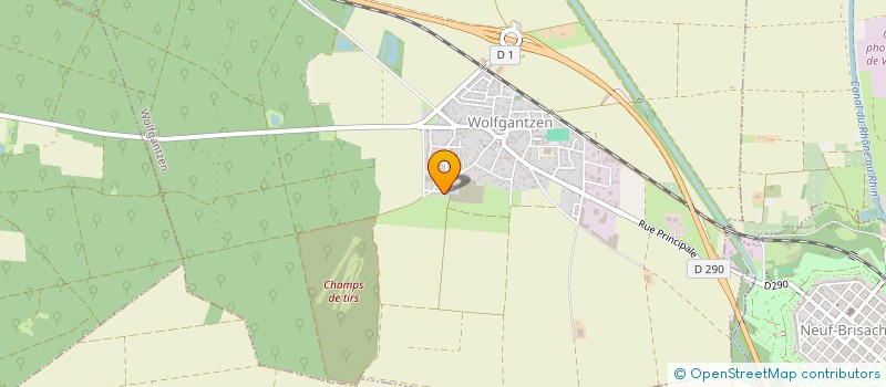 localisation de l'entreprise TBVERIF  WOLFGANTZEN