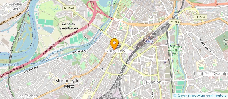 localisation de l'entreprise TBW HOLDING  METZ