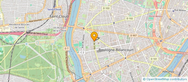 localisation de l'entreprise TBWADATA à BOULOGNE-BILLANCOURT