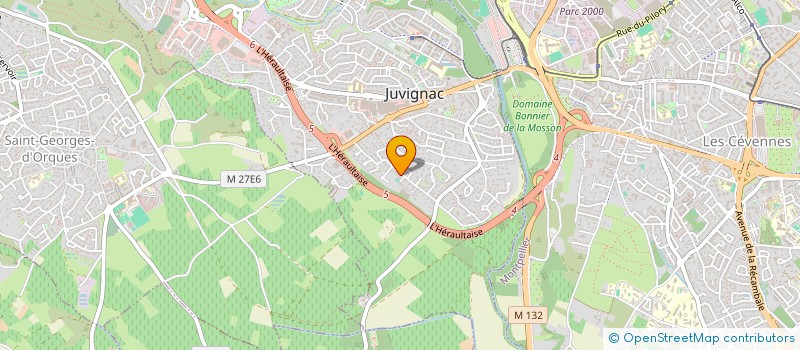 localisation de l'entreprise TC  JUVIGNAC
