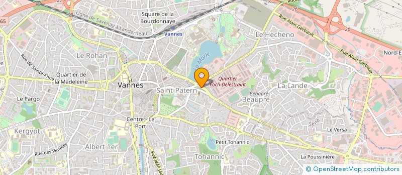 localisation de l'entreprise TC 56 à VANNES