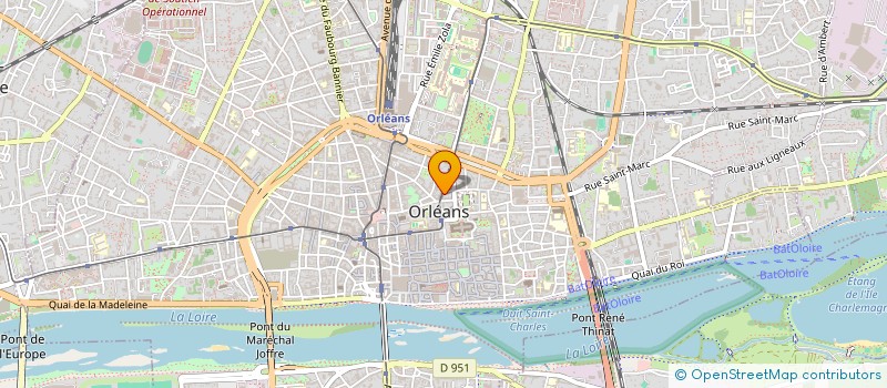 localisation de l'entreprise TC à ORLEANS