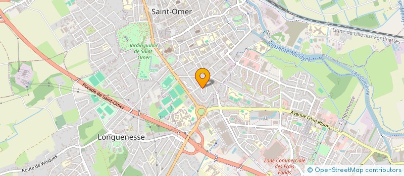 localisation de l'entreprise TC  SAINT-OMER