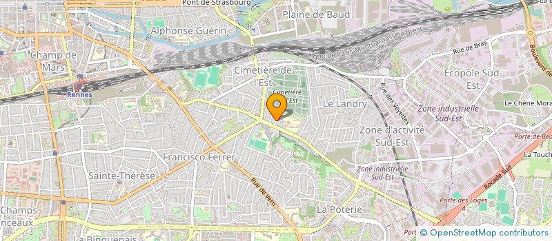 localisation de l'entreprise TC  RENNES