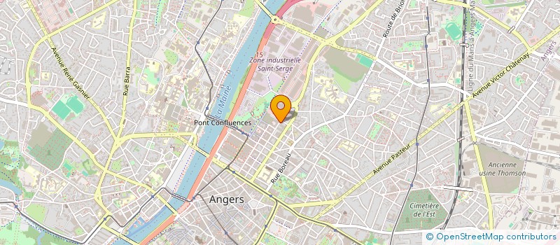 localisation de l'entreprise TC à ANGERS