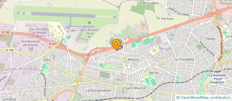 localisation de l'entreprise TC  LA ROCHELLE