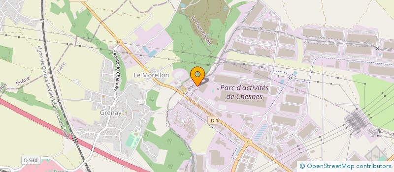 localisation de l'entreprise TC AUTO 38 à GRENAY