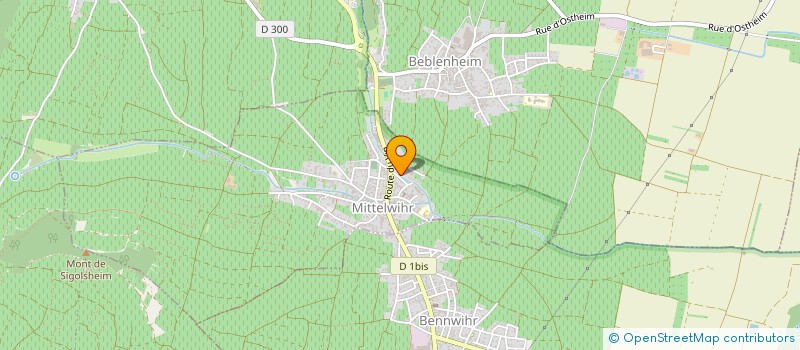 localisation de l'entreprise TC AUTO SERVICE  BENNWIHR