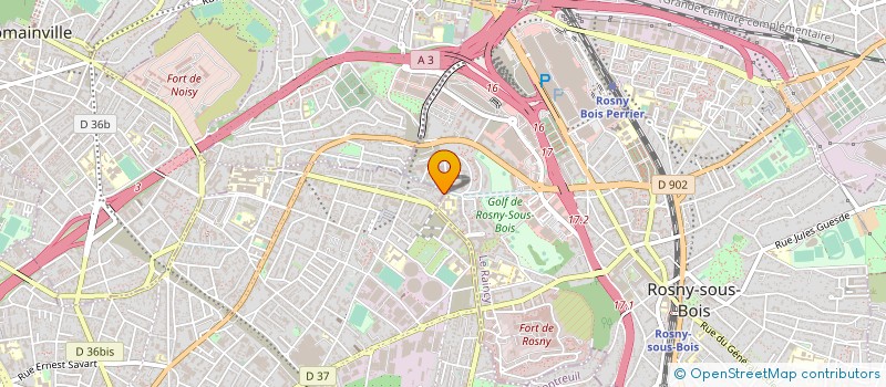 localisation de l'entreprise TC BAT à MONTREUIL