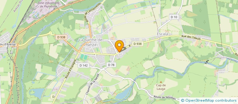 localisation de l'entreprise TC BELLEVUE  LA BARTHE-DE-NESTE