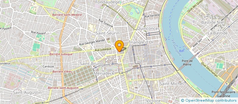 localisation de l'entreprise TC CHALLENGE à BORDEAUX