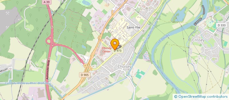 localisation de l'entreprise TC DEVELOPPEMENT  CHOISEY