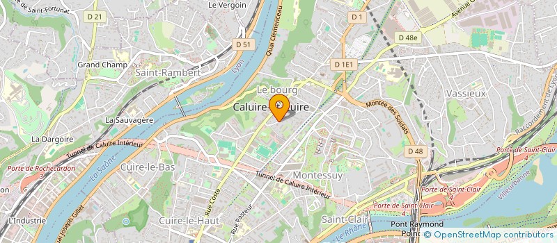 localisation de l'entreprise TC DEVELOPPEMENT  CALUIRE-ET-CUIRE