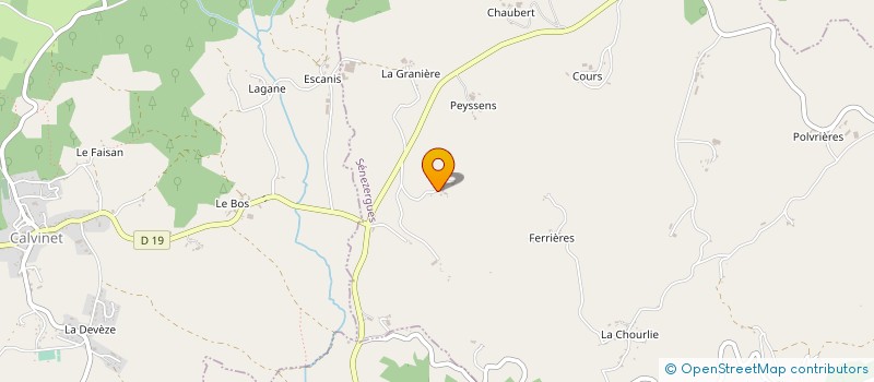 localisation de l'entreprise TC DISTRIBUTION à SENEZERGUES
