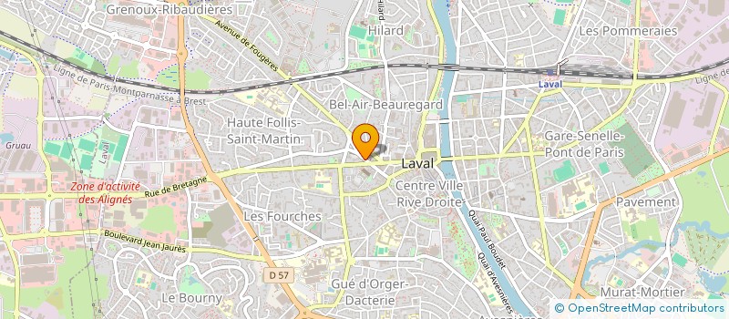localisation de l'entreprise TC DU TERROIR à LAVAL