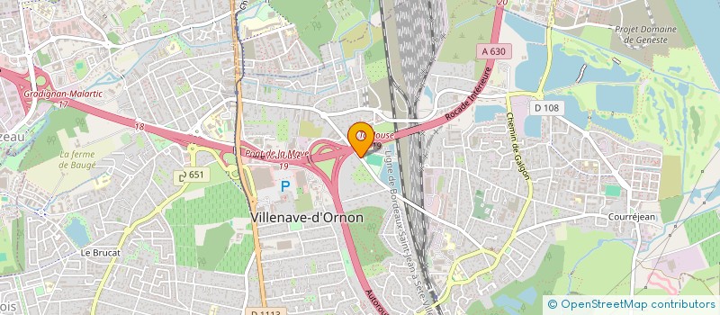 localisation de l'entreprise TC ENERGIE à VILLENAVE-D'ORNON