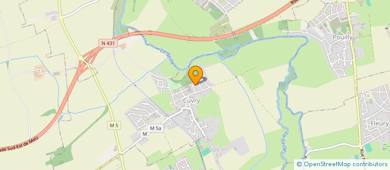 localisation de l'entreprise TC EVENEMENTS  CUVRY