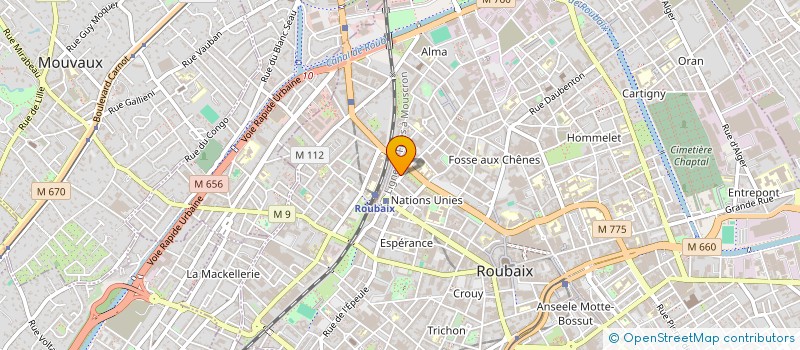 localisation de l'entreprise TC EVENT LILLE 2025  ROUBAIX