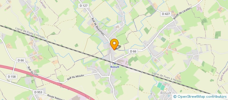 localisation de l'entreprise TC EXPERTISES à ROSULT