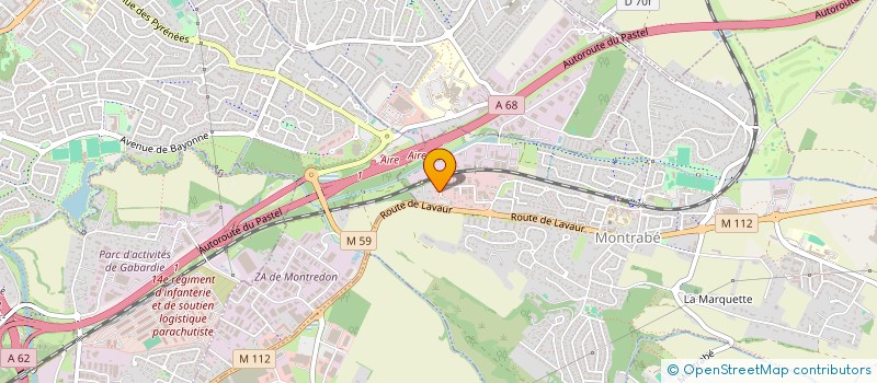 localisation de l'entreprise TC FARNE HOLDING  MONTRABE