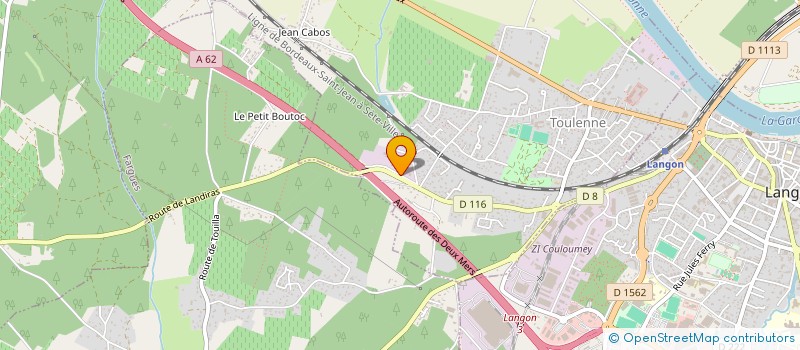 localisation de l'entreprise TC FRET  TOULENNE