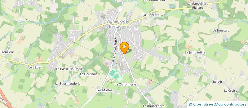 localisation de l'entreprise TC HABITAT  VIGNEUX-DE-BRETAGNE