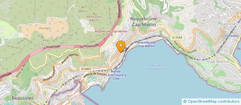 localisation de l'entreprise TC HOLDING FRANCE à ROQUEBRUNE-CAP-MARTIN