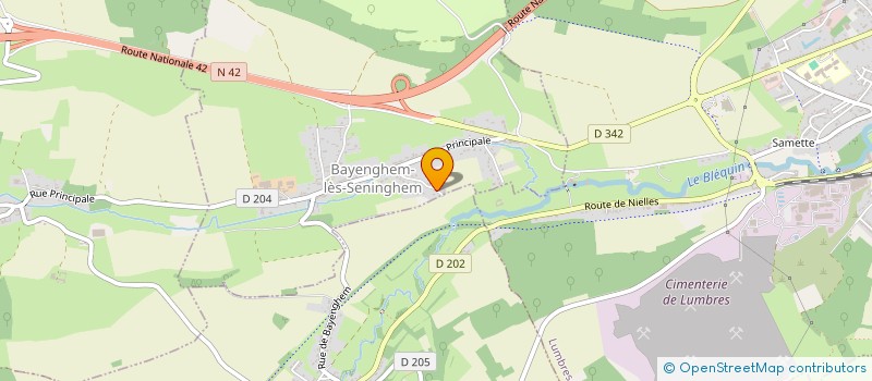 localisation de l'entreprise TC HORSES SERVICES  BAYENGHEM-LES-SENINGHEM