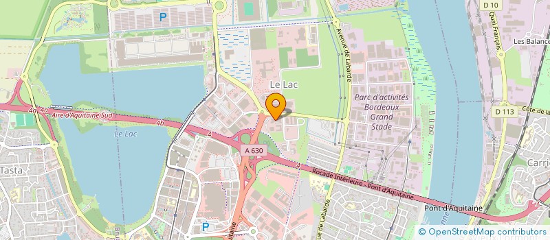 localisation de l'entreprise TC IMMO  BORDEAUX