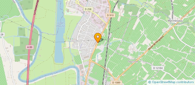 localisation de l'entreprise TC IMMOBILIER  LIBOURNE