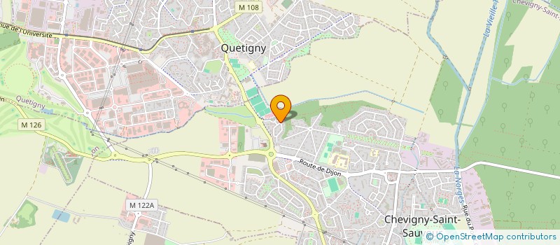 localisation de l'entreprise TC INVEST  CHEVIGNY-SAINT-SAUVEUR