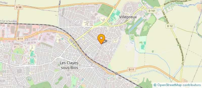 localisation de l'entreprise TC INVEST à LES CLAYES-SOUS-BOIS