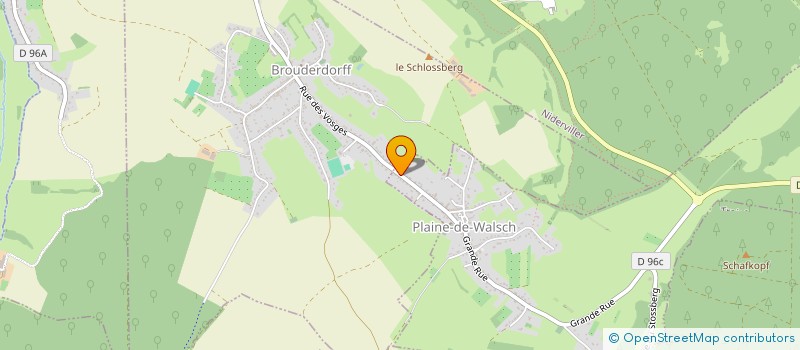 localisation de l'entreprise TC LOC  PLAINE-DE-WALSCH