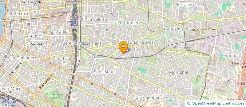 localisation de l'entreprise TC PARTICIPATIONS  LYON